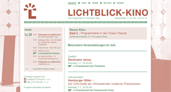 Desktop Screenshot of lichtblick-kino.org