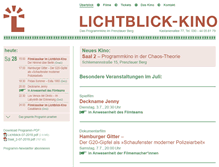 Tablet Screenshot of lichtblick-kino.org